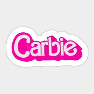 Carbie Sticker